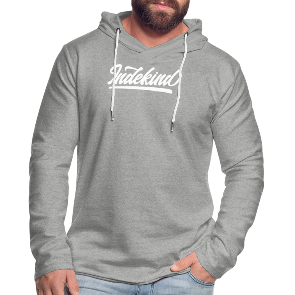 Hoodie | Indekind Light | Fü allemoole - Grau meliert