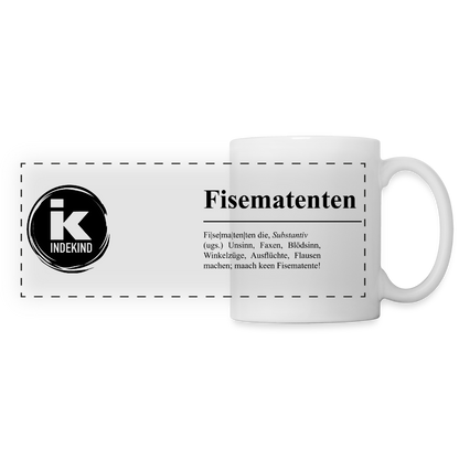 Tasse | Eischwiele Platt | Fisematenten - Weiß