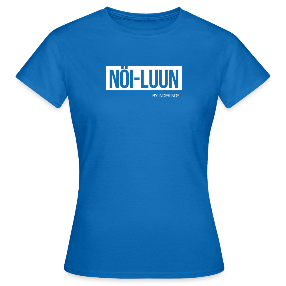 T-Shirt | Nöi-Luun Klassik | Mädsche - Royalblau