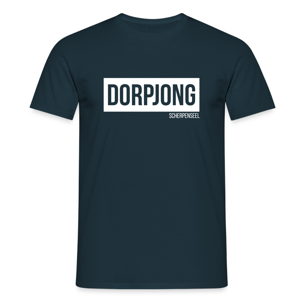 T-Shirt | Dorpjong Scherpenseel Klassik | Manns-Lüü - Navy