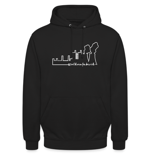 Hoodie I Wolkenfabrik I Fü allemoole - Schwarz