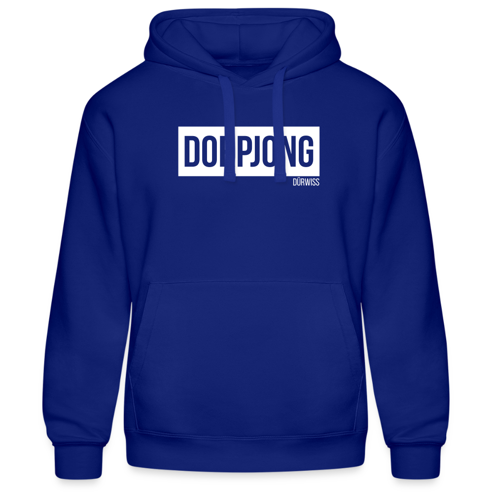 Hoodie | Dorpjong Dürwiss Premium | Manns-Lüü - Royalblau