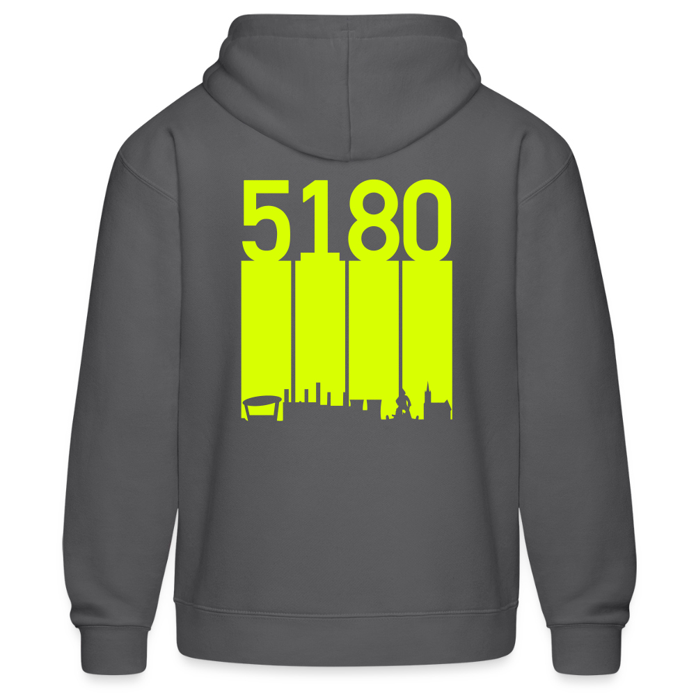 Hoodie | 5180 Skyline | Neon Jael | Fü allemoole - Grau