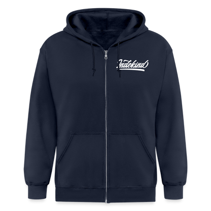 Zipper | Indekind Premium | Herz-Logo | Fü allemoole - Navy