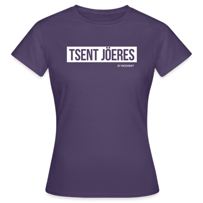 T-Shirt | Tsent Jöeres Klassik | Mädsche - Dunkellila