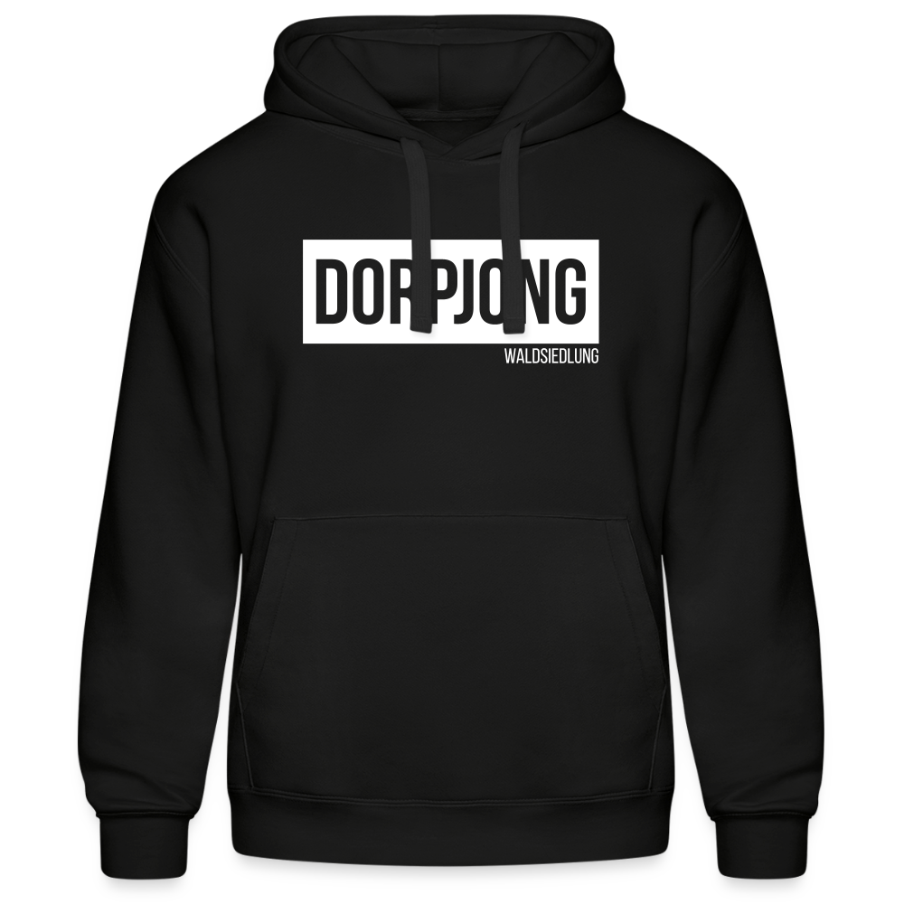 Hoodie | Dorpjong Waldsiedlung Premium | Manns-Lüü - Schwarz