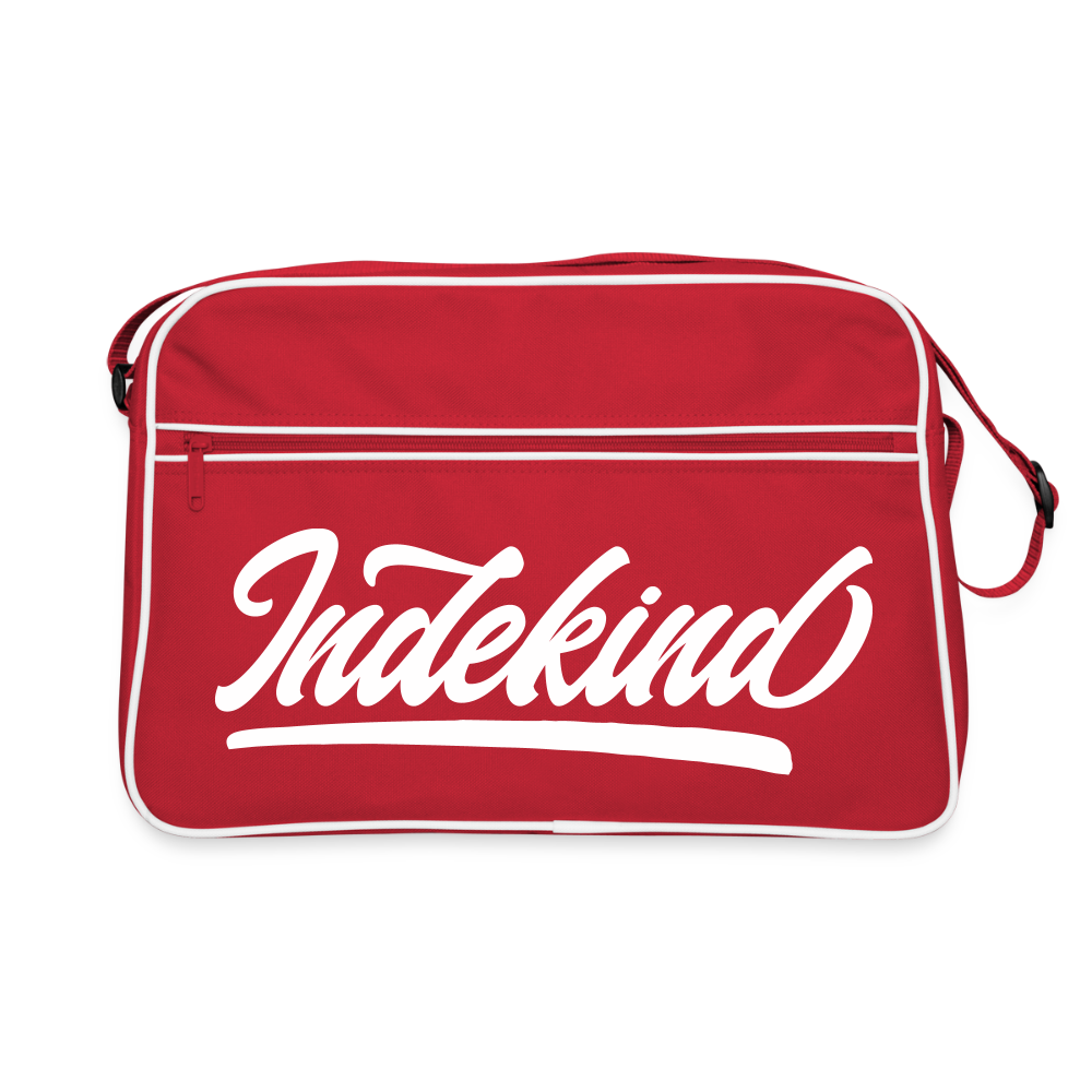 Retro Tasche | Indekind Klassik - Rot/Weiß