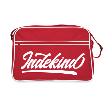 Retro Tasche | Indekind Klassik - Rot/Weiß