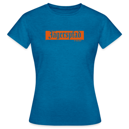 T-Shirt | Jägerspfad | Mädsche - Antikblaues Saphir meliert