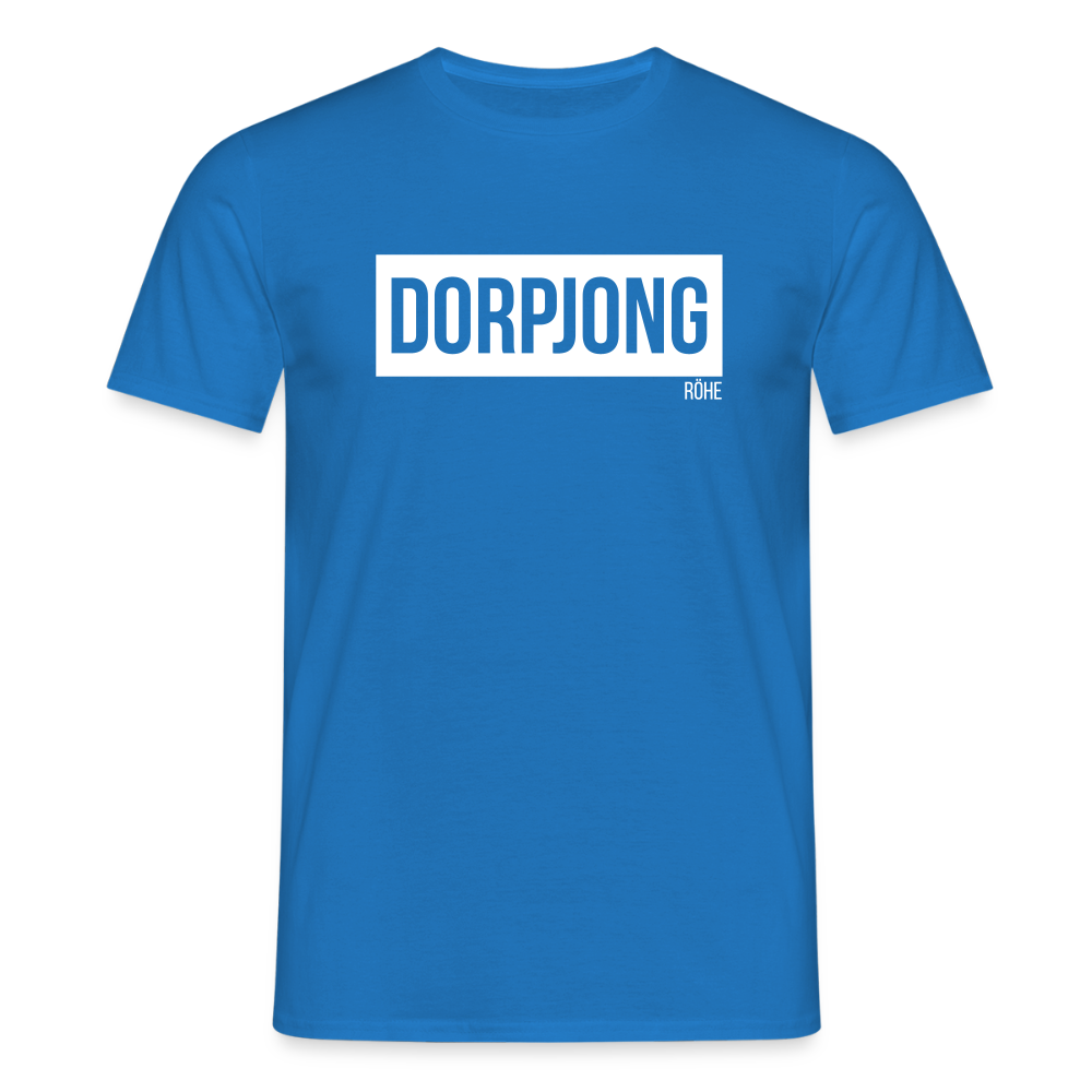T-Shirt | Dorpjong Röhe Klassik | Manns-Lüü - Royalblau