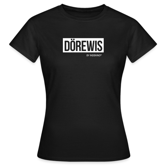 T-Shirt | Dörewis Klassik | Mädsche - Schwarz