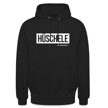 Hoodie | Hüschele Klassik | Fü allemoole - Schwarz