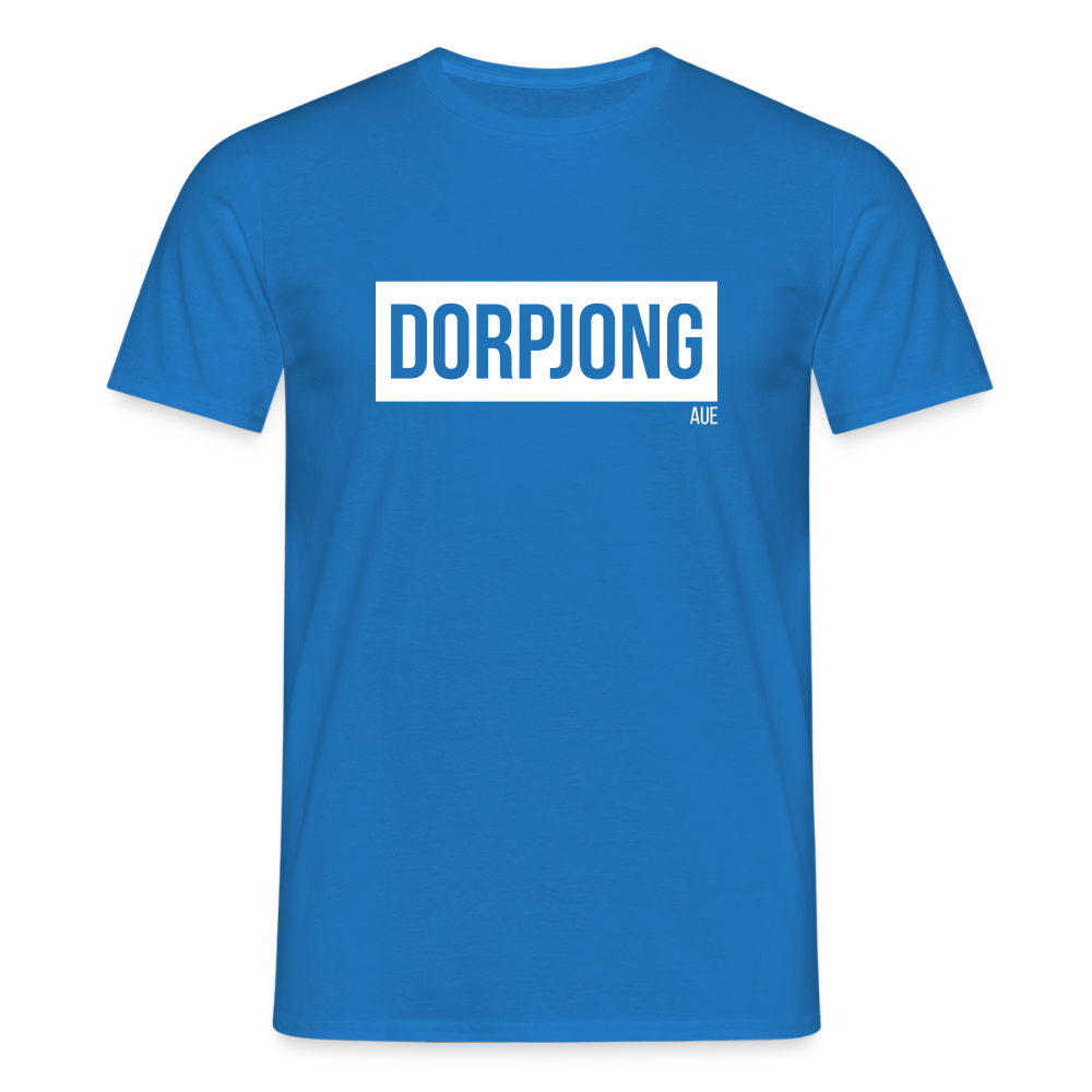 T-Shirt | Dorpjong Aue Klassik | Manns-Lüü - Royalblau