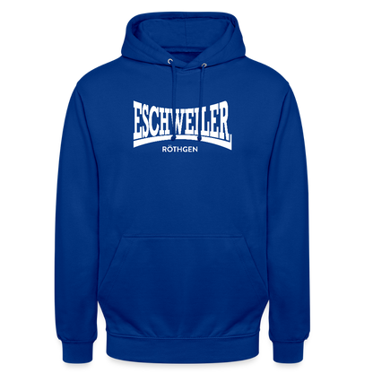 Statement-Hoodie | Röthgen | Fü allemoole - Royalblau