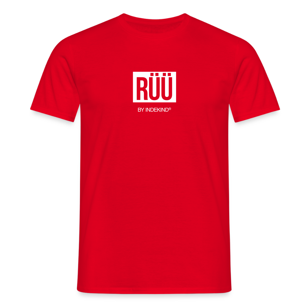 T-Shirt | Rüü Klassik | Manns-Lüü - Rot
