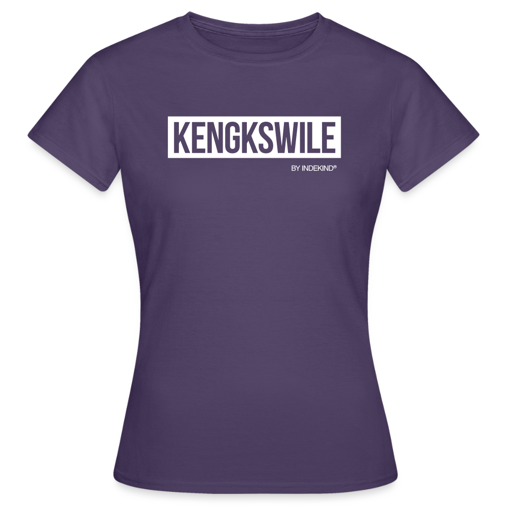 T-Shirt | Kengkswile Klassik | Mädsche - Dunkellila