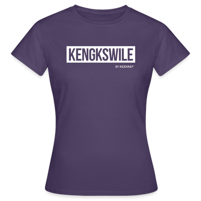 T-Shirt | Kengkswile Klassik | Mädsche - Dunkellila