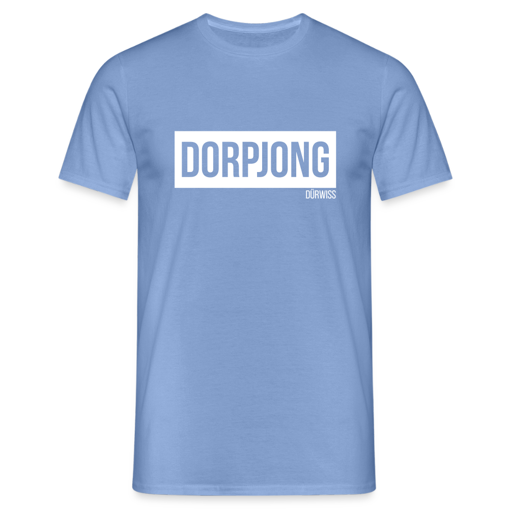 T-Shirt | Dorpjong Dürwiss Klassik | Manns-Lüü - carolina blue