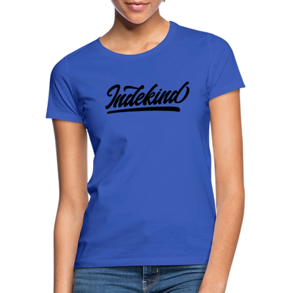 T-Shirt | Indekind Klassik | Mädsche - Royalblau