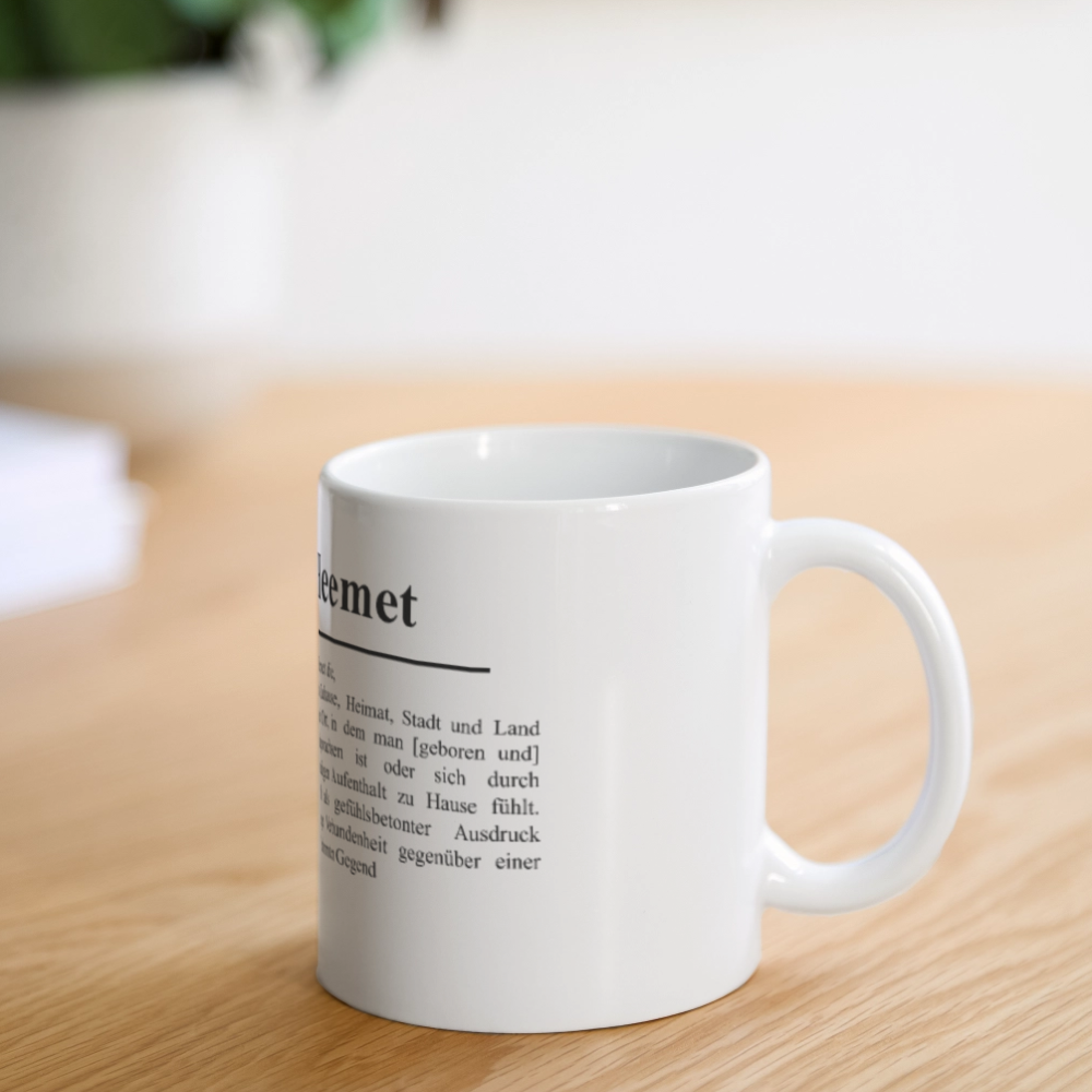 Tasse | Eischwiele Platt | Heemet - Weiß