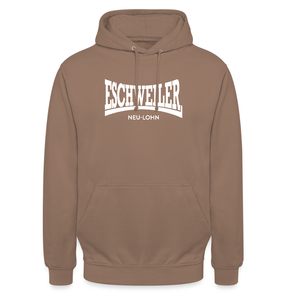 Statement-Hoodie | Neu-Lohn | Fü allemoole - Mokka