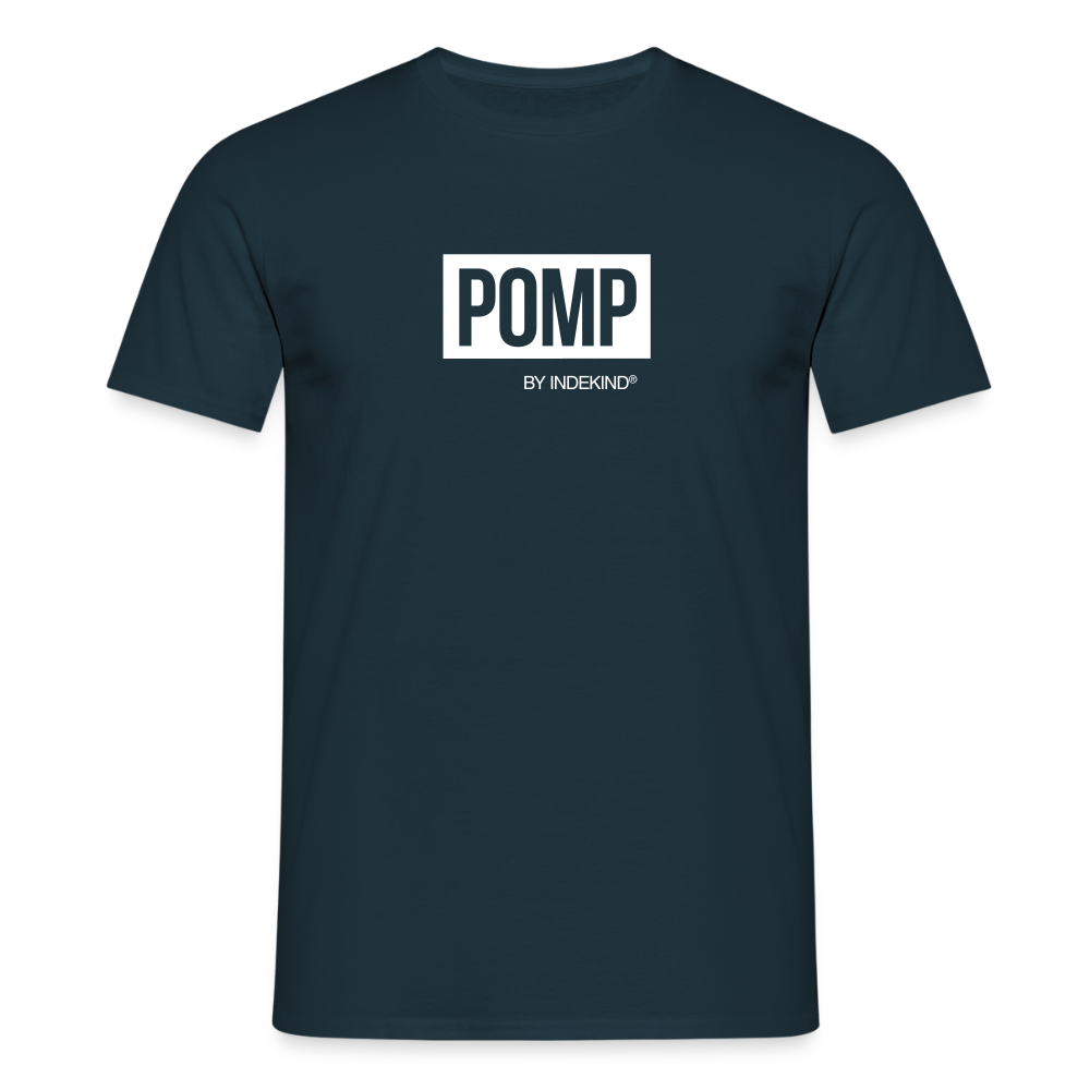 T-Shirt | Pomp Klassik | Manns-Lüü - Navy