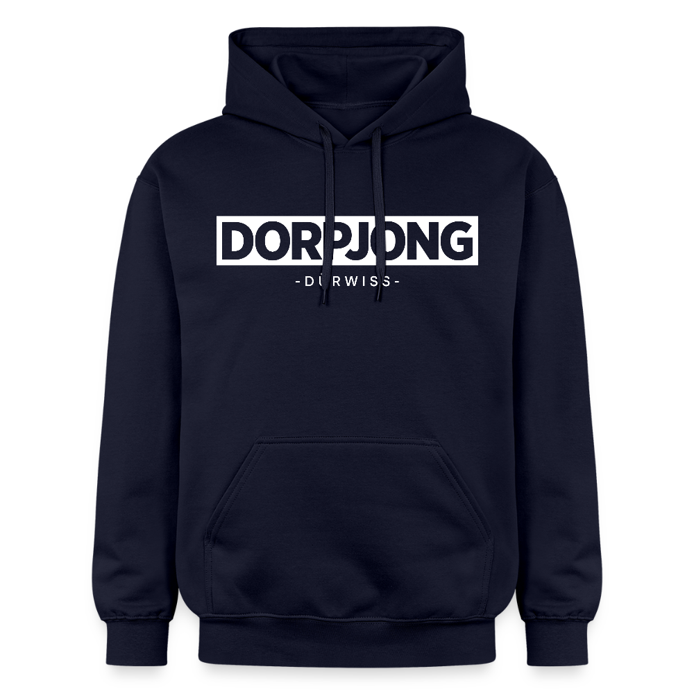 Hoodie | Dorpjong Dürwiss Premium | Manns-Lüü - Navy