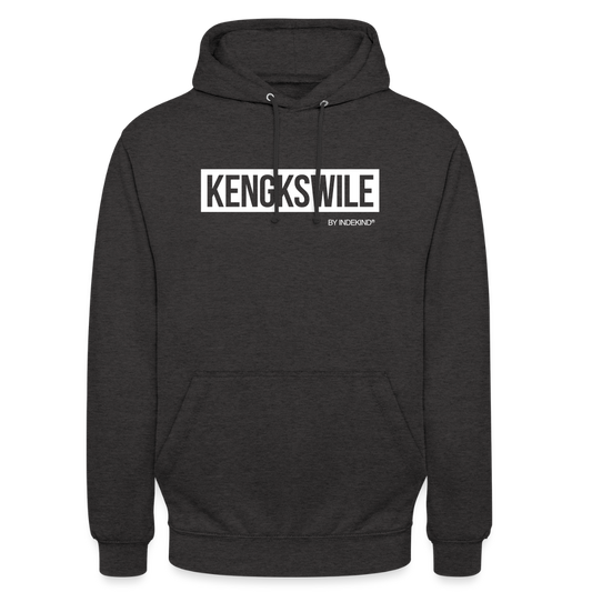Hoodie | Kengkswile Klassik | Fü allemoole - Anthrazit