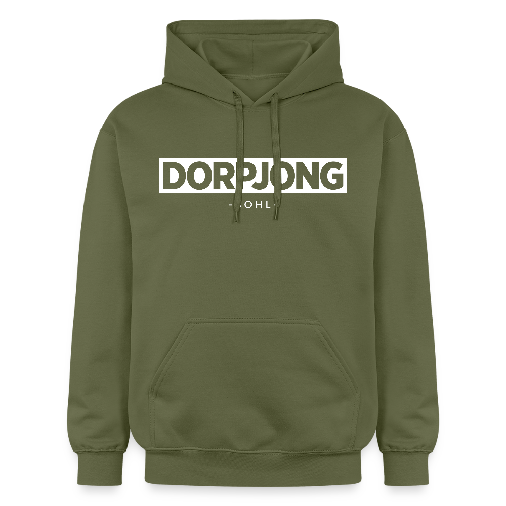 Hoodie | Dorpjong Bohl Premium | Manns-Lüü - Militärgrün