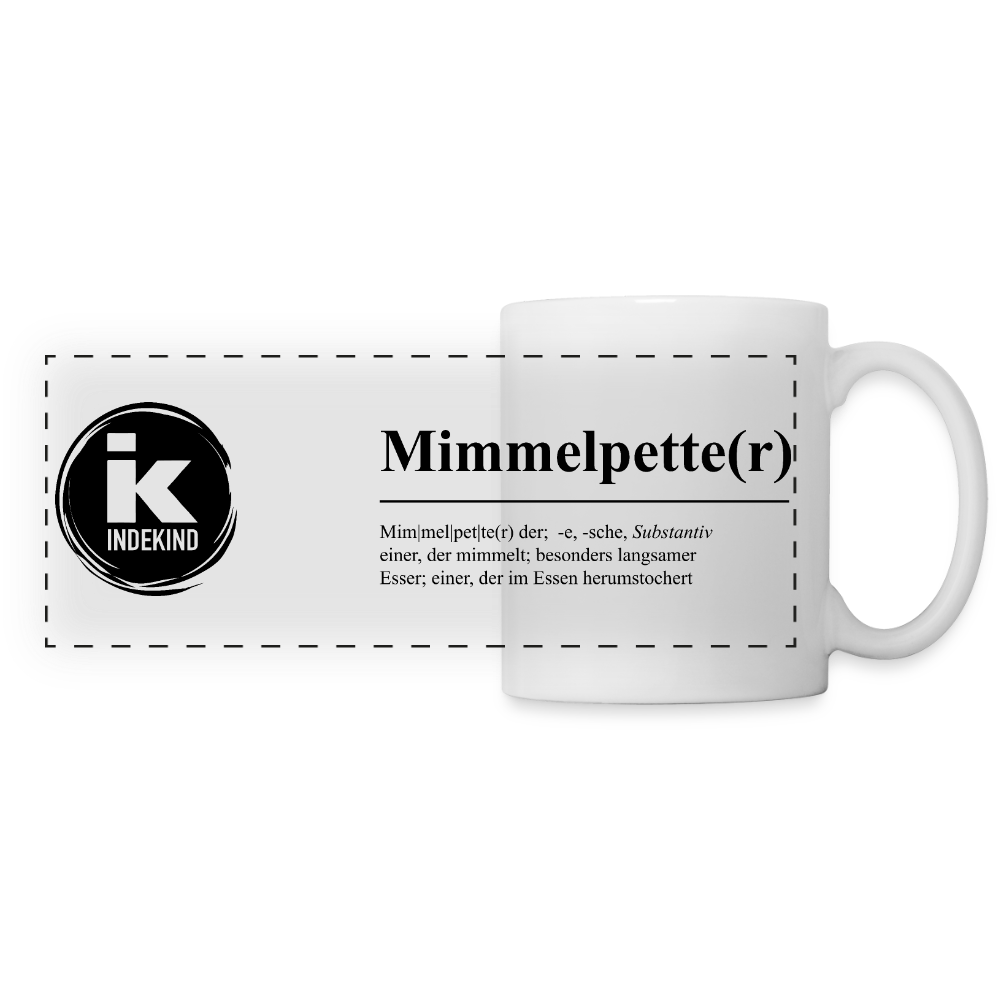 Tasse | Eischwiele Platt | Mimmelpette(r) - Weiß