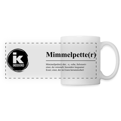 Tasse | Eischwiele Platt | Mimmelpette(r) - Weiß