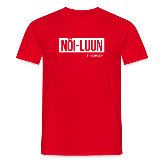 T-Shirt | Nöi-Luun Klassik | Manns-Lüü - Rot