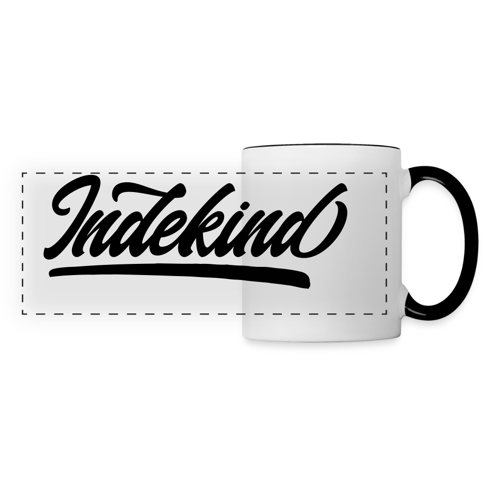Tasse | Indekind Klassik - Weiß/Schwarz