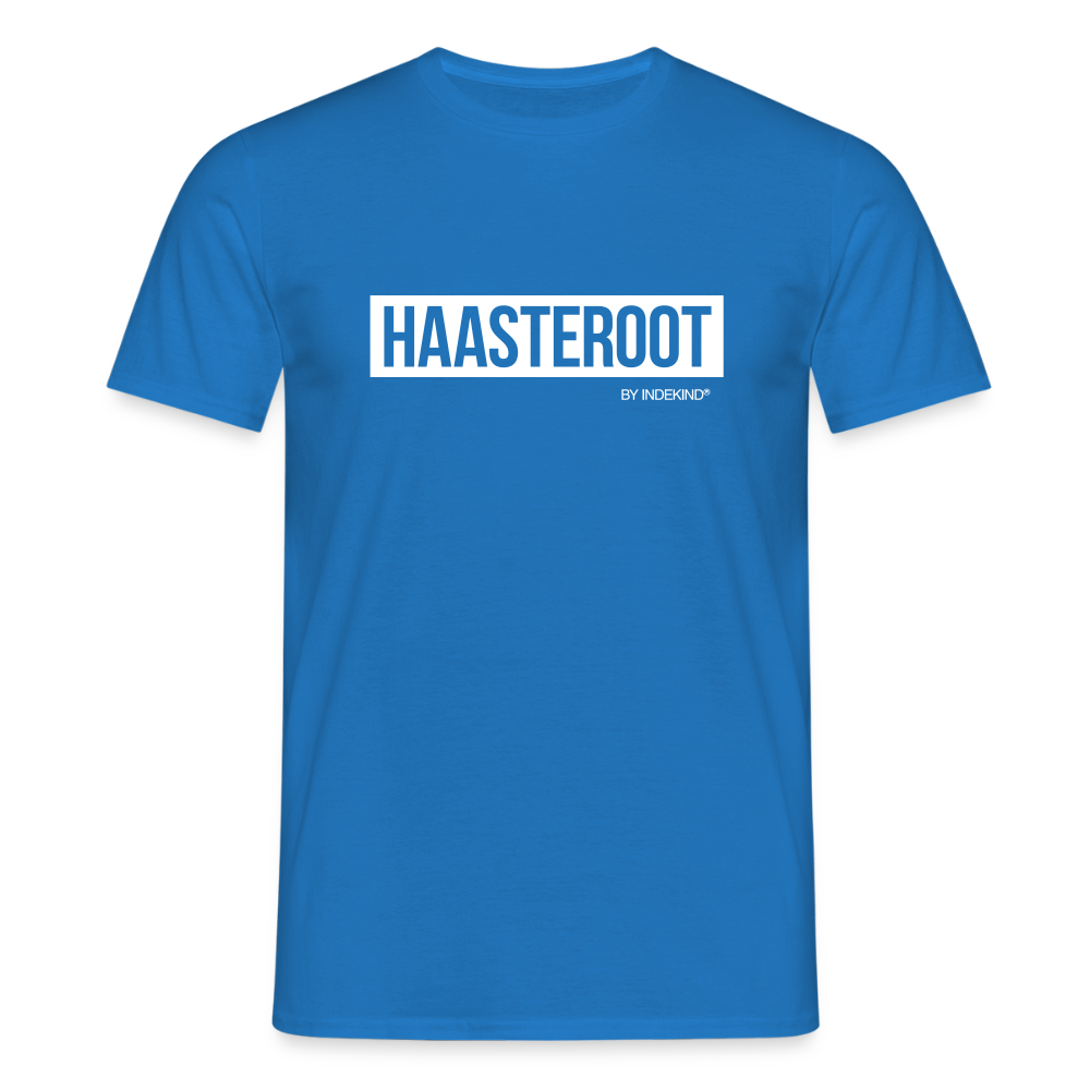 T-Shirt | Haasteroot Klassik | Manns-Lüü - Royalblau