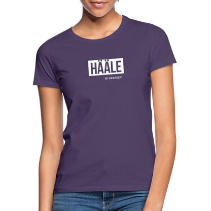 T-Shirt | Hääle Klassik | Mädsche - Dunkellila