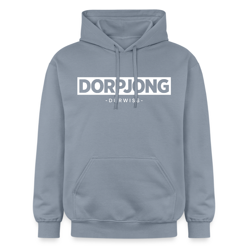 Hoodie | Dorpjong Dürwiss Premium | Manns-Lüü - Blau