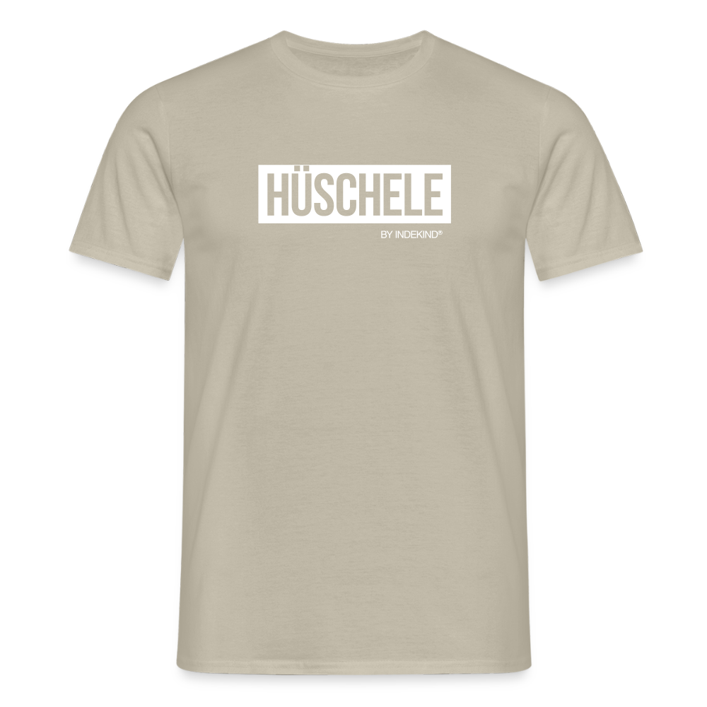 T-Shirt | Hüschele Klassik | Manns-Lüü - Sandbeige