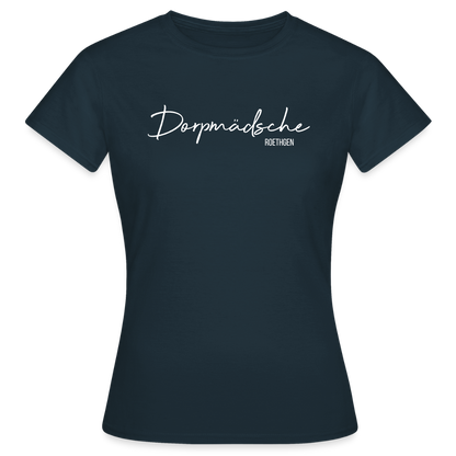 T-Shirt | Dorpmädsche Roethgen Klassik | Mädsche - Navy