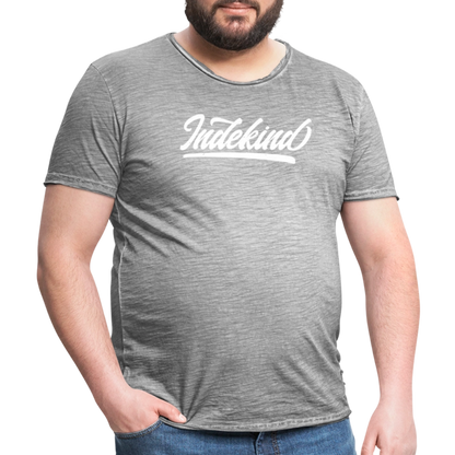 T-Shirt | Indekind Vintage | Manns-Lüü - Vintage Grau