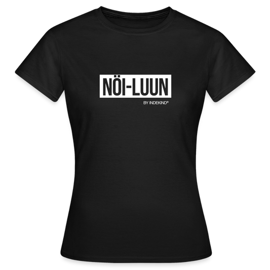 T-Shirt | Nöi-Luun Klassik | Mädsche - Schwarz