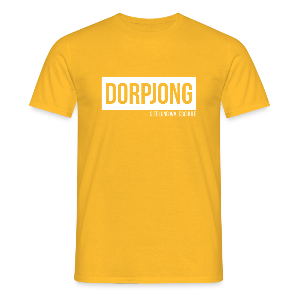 T-Shirt | Dorpjong Siedlung Waldschule Klassik | Manns-Lüü - Gelb