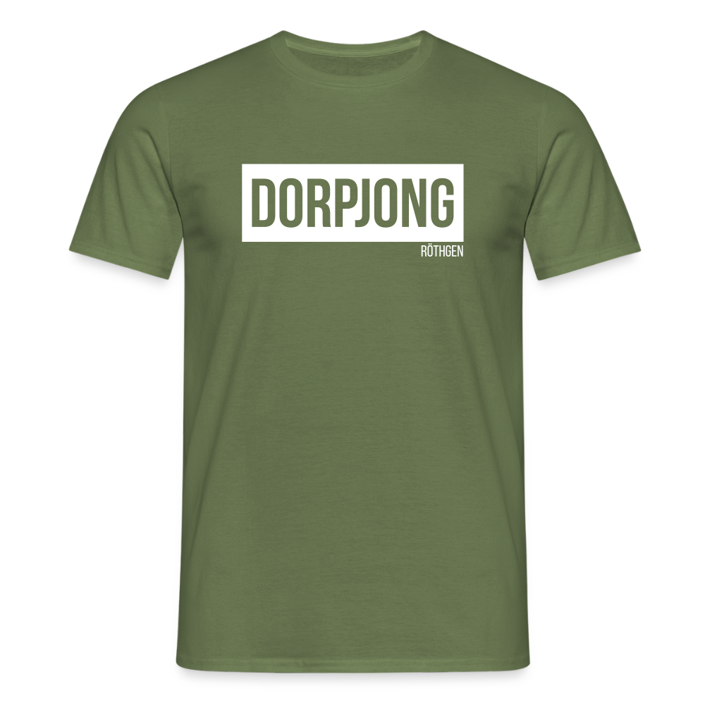 T-Shirt | Dorpjong Röthgen Klassik | Manns-Lüü - Militärgrün