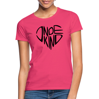T-Shirt | Indekind Premium | Herz-Logo | Mädsche - Azalea