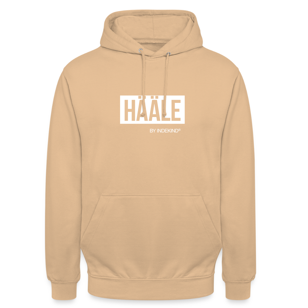 Hoodie | Hääle Klassik | Fü allemoole - Pfirsich