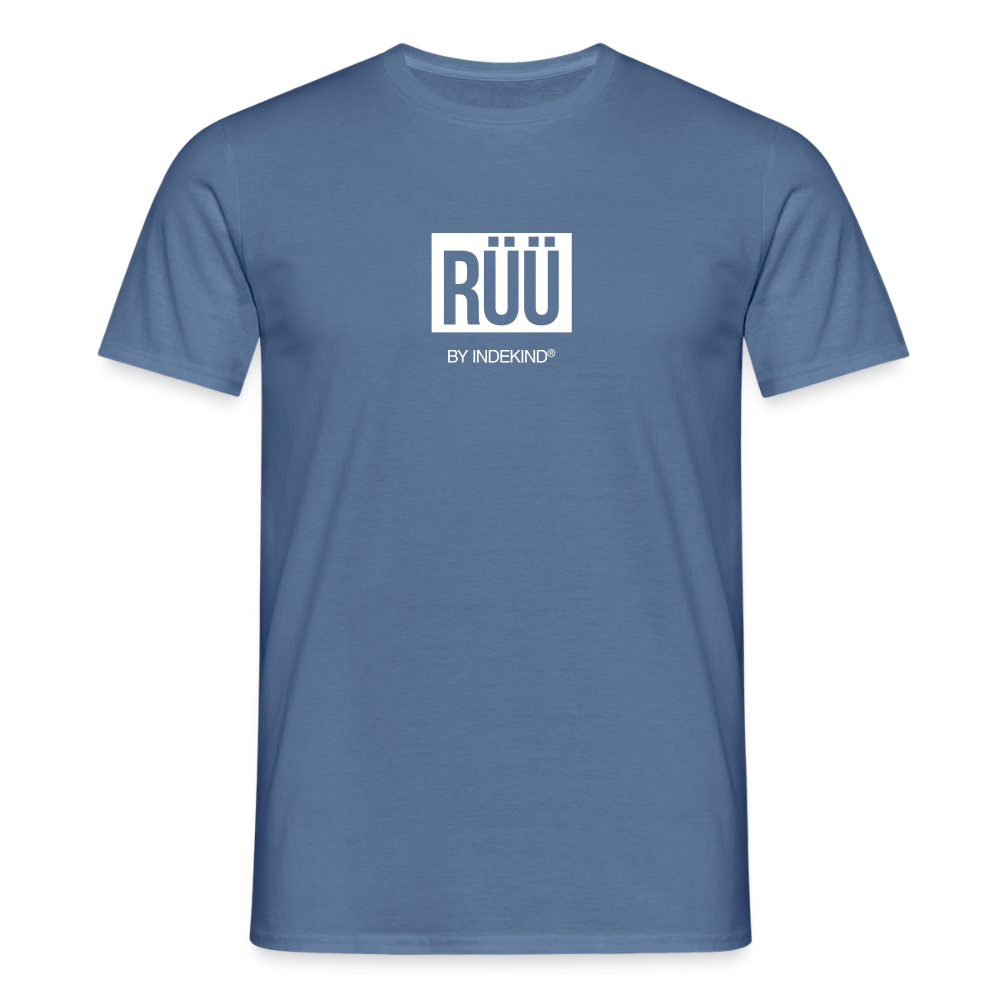 T-Shirt | Rüü Klassik | Manns-Lüü - Taubenblau 