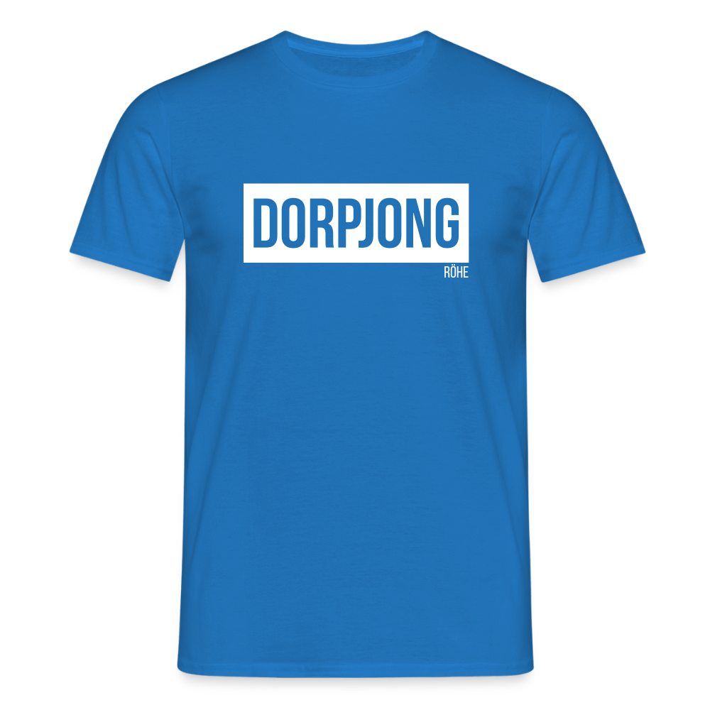 T-Shirt | Dorpjong Röhe Klassik | Manns-Lüü - Royalblau