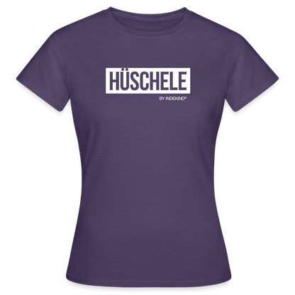 T-Shirt | Hüschele Klassik | Mädsche - Dunkellila