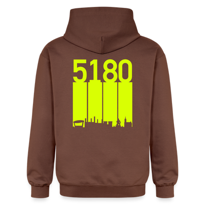 Hoodie | 5180 Skyline | Neon Jael | Fü allemoole - Kakao