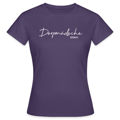 T-Shirt | Dorpmädsche Bergrath Klassik | Mädsche - Dunkellila