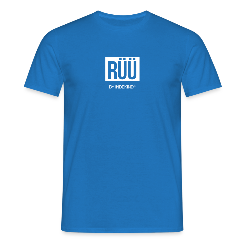 T-Shirt | Rüü Klassik | Manns-Lüü - Royalblau